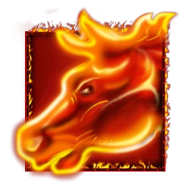Fiery horse head substitute symbol